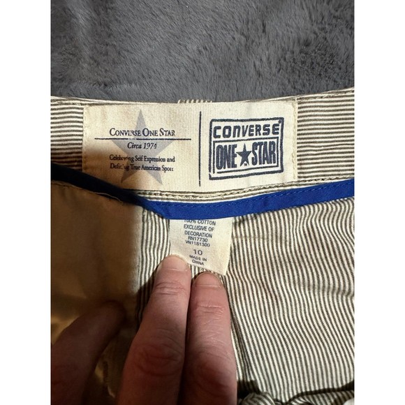 Converse Pinstripe Shorts - Picture 3 of 5